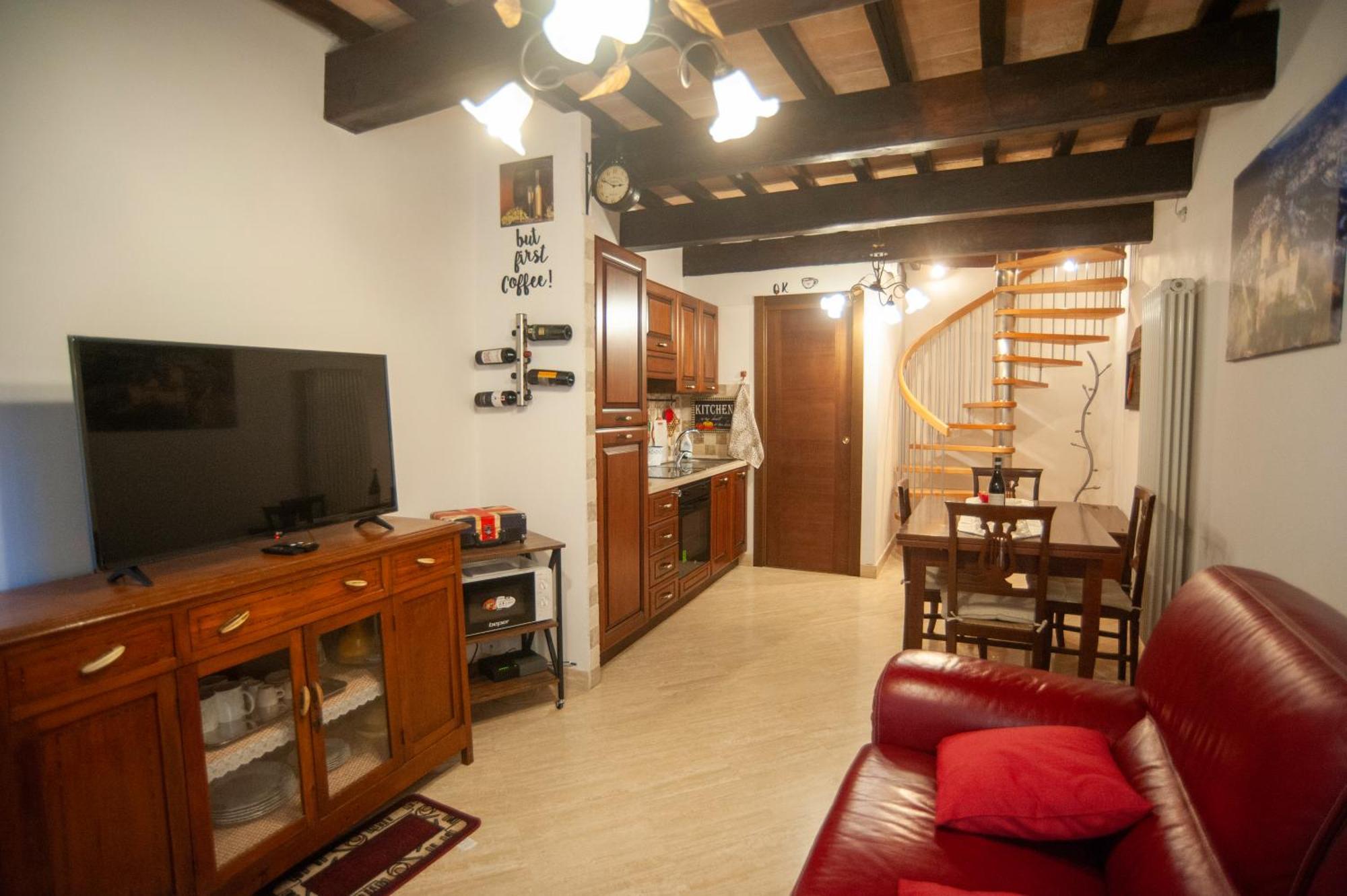 ナルニCasa Dell'Oliveto "Parcheggio Gratuito"アパートメント エクステリア 写真
